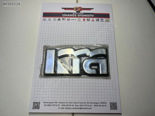 KİA PRİDE ARKA YAZI ARMA