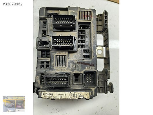 S118470003 E - 9643498880- BSM B3 Citroen PEUGEOT SİGORTA BEYNİ