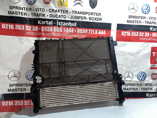 A4475010201 Mercedes Vito 622 Çıkma Orjinal Su Ve Turbo Radyatörü