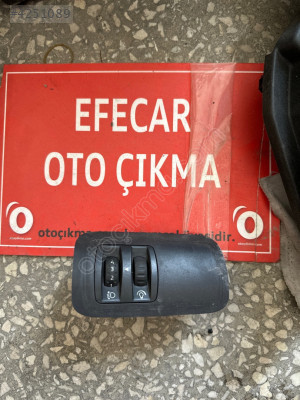 Renault megane 2 ıı Far ayar düğmesi ve çerçevesi 8200095495b
