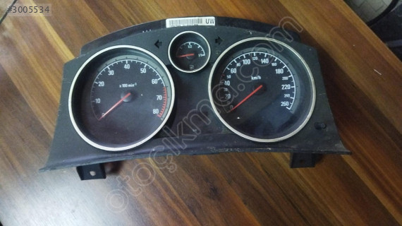 opel astra  H gösterge saati