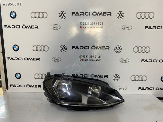 VW GOLF 7 ÖN SAĞ FAR ORJİNAL