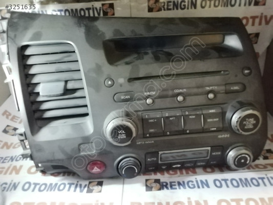 HONDA CİTY (TEYPLİ) 2011 KLİMA PANELİ NH-608L