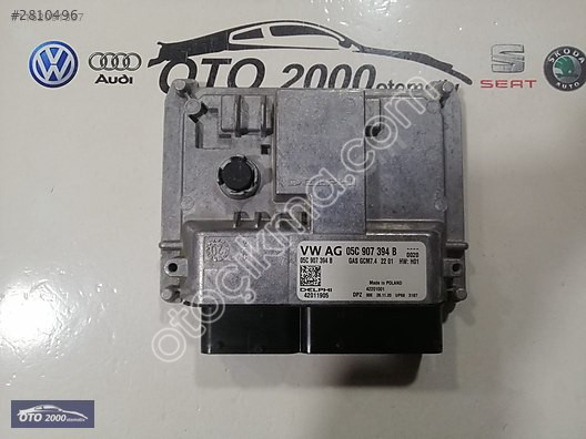 05C907394B SKODA OCTAVİA 2020 2022 1.0 TSI MOTOR BEYNİ