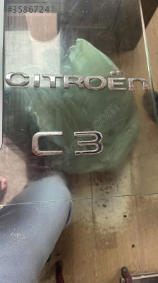 Citroen C3 Bagaj yazıları