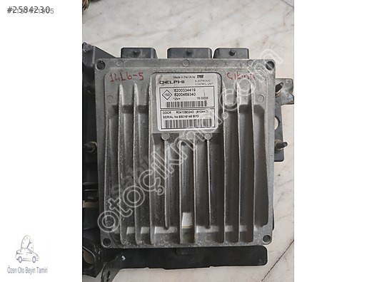 Renault Scenic Megane DCI Motor Beyni 8200334419 - 820046934