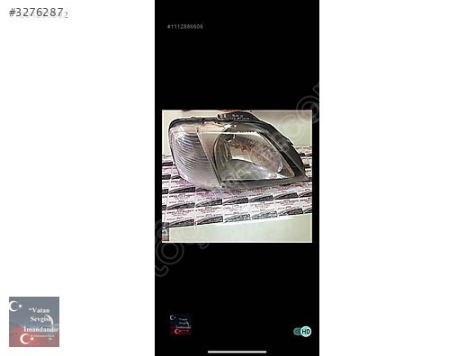 OPEL ASTRA H SAĞ FAR 24451033