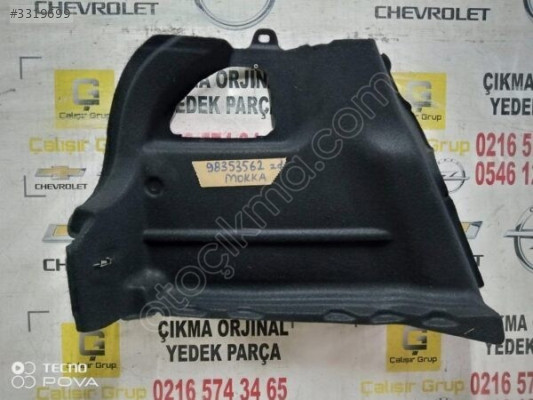 OPEL MOKKA B  BAGAJ KAPLAMASI OEM 9853562ZD SÖKME YEDEK PARÇA