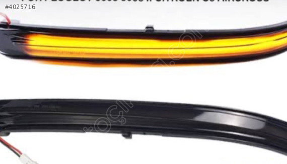 citroen c5 aircross yan sinyal lambası sağ  16 180 487 80