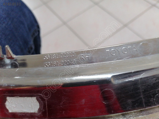Corolla sağ far krom çıta orjinal