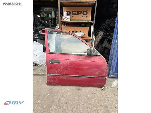 EFSANE KASA TOYOTA COROLLA 1993 - 1998 SAĞ ÖN KAPI DOLU VE AYNA