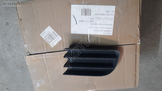 Renault Megane 2 02-08 Ön Sol Sis Far Kapağı Orijinal Çıkma