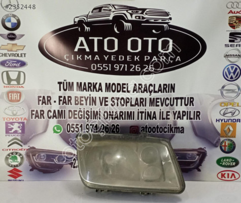 VOLKSWAGEN BORA ORJİNAL ÇIKMA SAĞ FAR