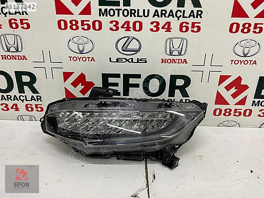 HONDA CİVİC SIFIR ORJ SOL FAR LEDLİ 16-21 33150-TED-P11