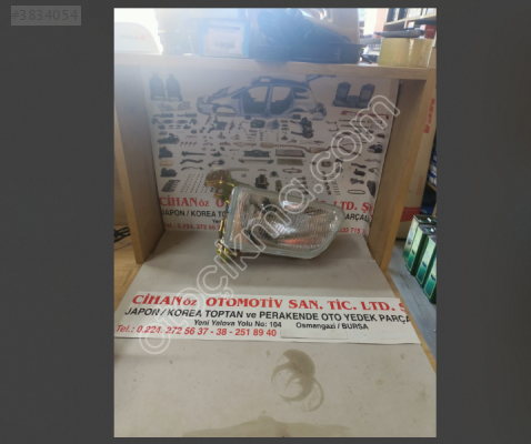 TOYOTA STARLET 1990-1993 SAĞ-SOL ÖN FAR ADET FİYATI 8115016601,