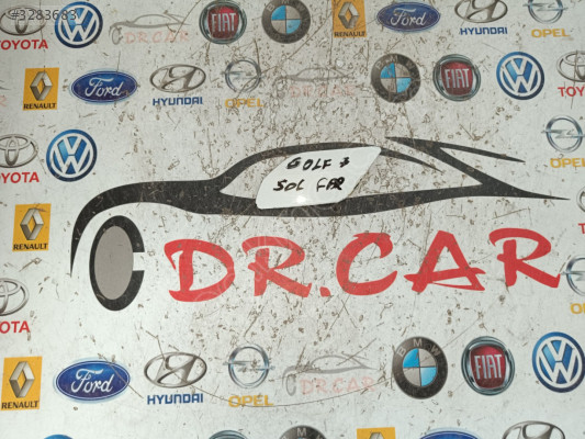VOLKSWAGEN GOLF 7 SOL FAR YIKAMA KAPAĞI ORJİNAL ÇIKMA 5GG807937B