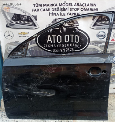 VOLKSWAGEN JETTA ORJINAL CIKMA SOL ON KAPI SİYAH b