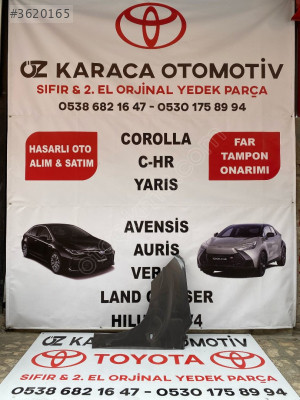 2020-2025 TOYOTA PROACE CİTY ÇIKMA ORJİNAL SOL ÖN ÇAMURLUK