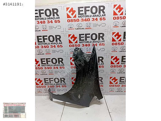 TOYOTA AURİS SOL ÖN ÇAMURLUK SIFIR ORJİNAL YEDEK PARÇA 07-10