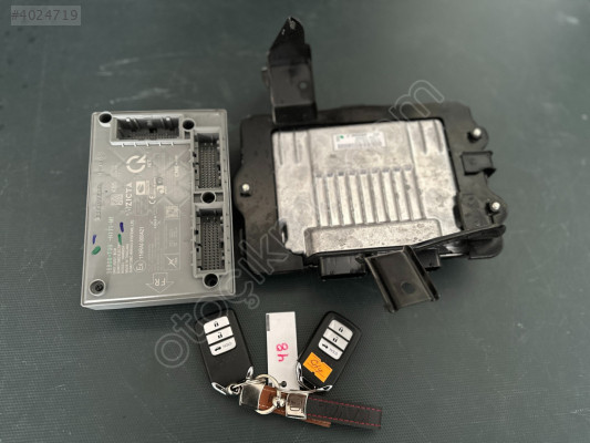 HONDA CİTY MOTOR BEYNİ BCM BEYNİ ANAHTAR TAKIM 37820-62A-T52