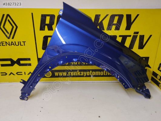 631007569R RENAULT AUSTRAL SAĞ ÖN ÇAMURLUK MAVİ ORJ ÇIKMA RENKAY