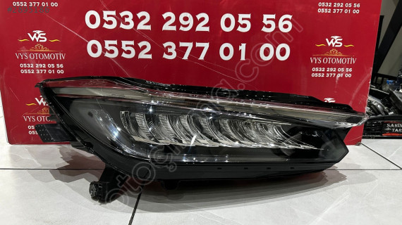 HONDA CİTY SAĞ ÖN FAR FULL LED ORJİNAL ÇIKMA