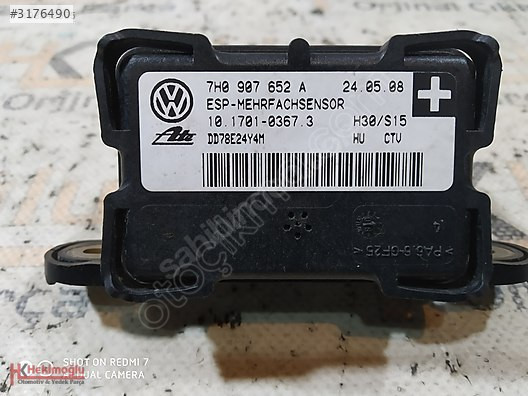 VW AUDI PORSCHE ESP SENSÖRÜ 7H0 907 652 A 7H0907652A Q7 TT GOLF