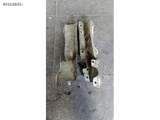 Renault scenic2 çamurluk bağlantı ayağı sağ sol takım orijinal