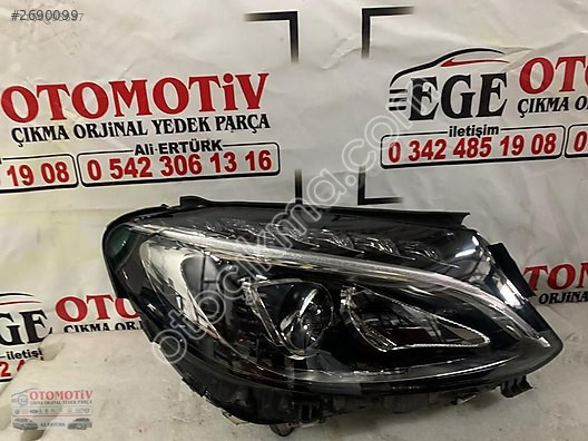 2015/2019 MERCEDES C SERİSİ 205 KASA SAĞ SOL FAR ORJINAL HAT
