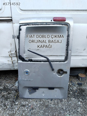 FİAT DOBLO ÇIKMA ORJİNAL BAGAJ KAPAĞI