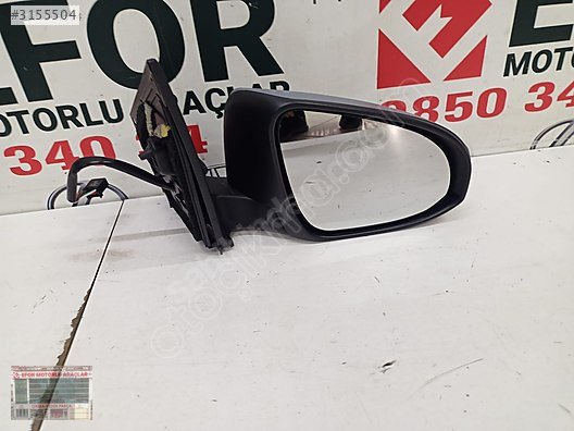 TOYOTA AURİS SIFIR ELEKTRİKLİ SAĞ ÖN AYNA 13-15