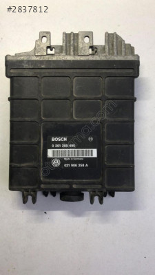 VW GOLF / PASSAT MOTOR BEYNİ 021906258A BOSCH NO: 0261200495