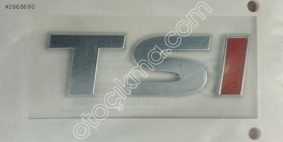 VW GOLF JETTA POLO TIGUAN 10-23 ARKA BAGAJ TSI YAZISI 3B5945257B