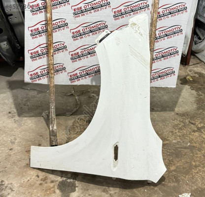 FİAT EGEA BEYAZ SOL ÖN ÇAMURLUK ORJINAL BOYASIZ