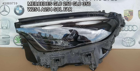 MERCEDES GLC 250 GLC 350 W254 ORJİNAL ÇIKMA SOL FAR
