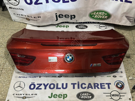 BMW M6 Coupe Arka Bagaj Kapağı