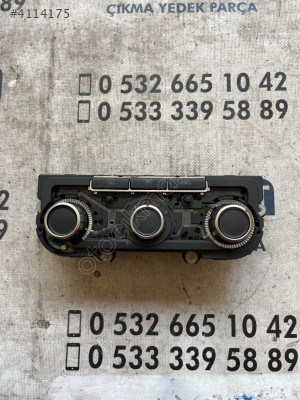 ÇIKMA VW GOLF 3C8 907 336 ZJU 3C8907336ZJU KLİMA KONTROL PANELİ