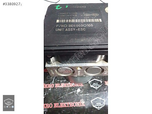 016GAG1F1323608 013MCI03DCR3608 A1000007AJG HYUNDAI ix35 ABS