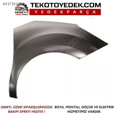 CİTROEN C3 ÖN ÇAMURLUK SAĞ SOL 2009 2010 2011 2012 2013 2014