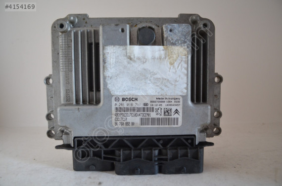 0281016711 9666729880 9676089280 MOTOR BEYNI PEUGEOT 206 CITROEN