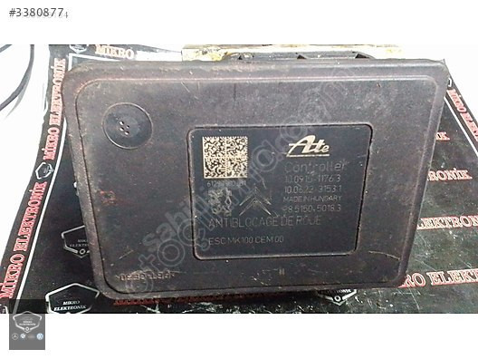 9804161580 10.0220-0181.4 10.0915-1176.3 PEUGEOT 208 ABS