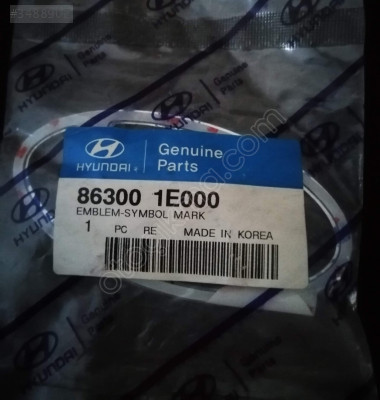 86300 1E000 HYUNDAI ACCENT ERA BAGAJ AMBLEMİ