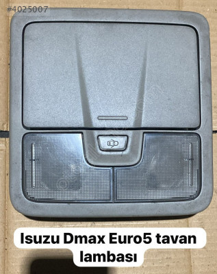 ISUZU DMAX EURO5 TAVAN LAMBASI