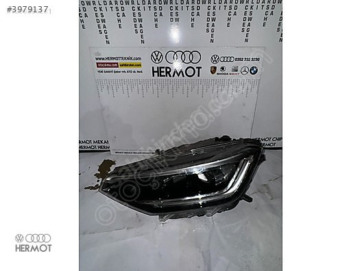 2G7941077 VW TAİGO SOL FAR LEDLİ (ÇIKMA ORJİNAL)