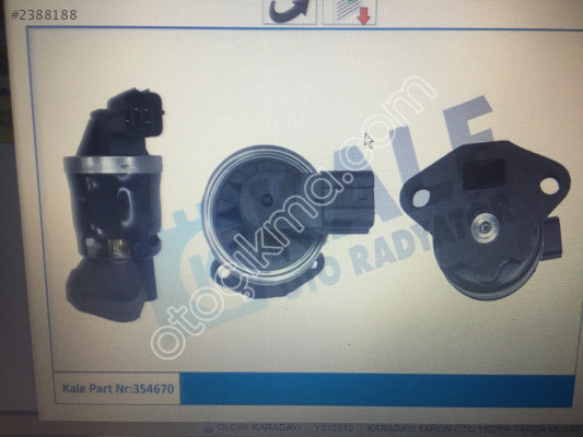 Honda civic EGR VALFİ (Ekgoz geri dönüşüm)