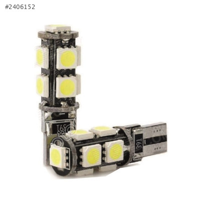 Led Ampül 2 Adet B.dipsiz Mavi 14v 9 Ledli
