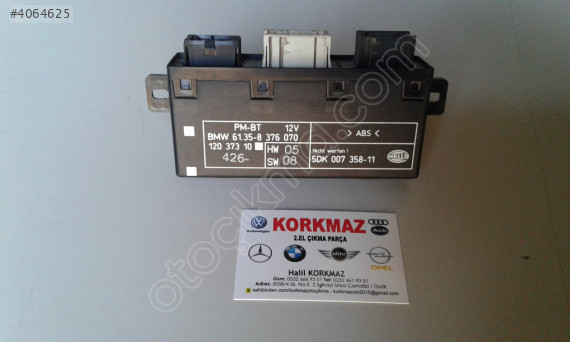 BMW E38 E39 KAPI KONTROL MODÜLÜ 5DK007358-11   8376070