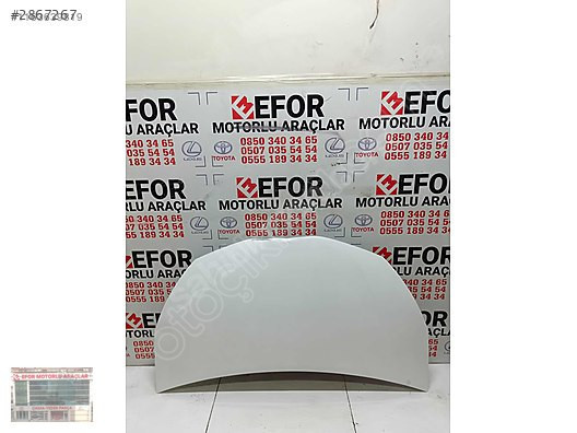 TOYOTA YARİS MOTOR KAPUTU ÇIKMA ORJİNAL YEDEK PARÇA 12-18