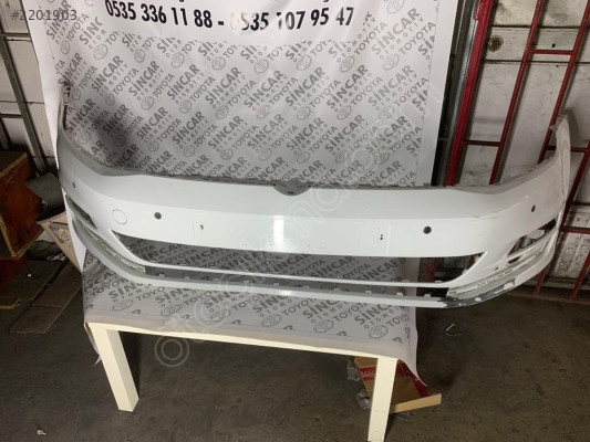 VOLKSWAGEN GOLF 7 2013 2017 ÖN TAMPON ÇIKMA ORJİNAL