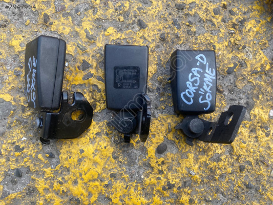 OPEL CORSA D ARKA EMNİYET KEMERİ SÖKME CANCAN OPEL